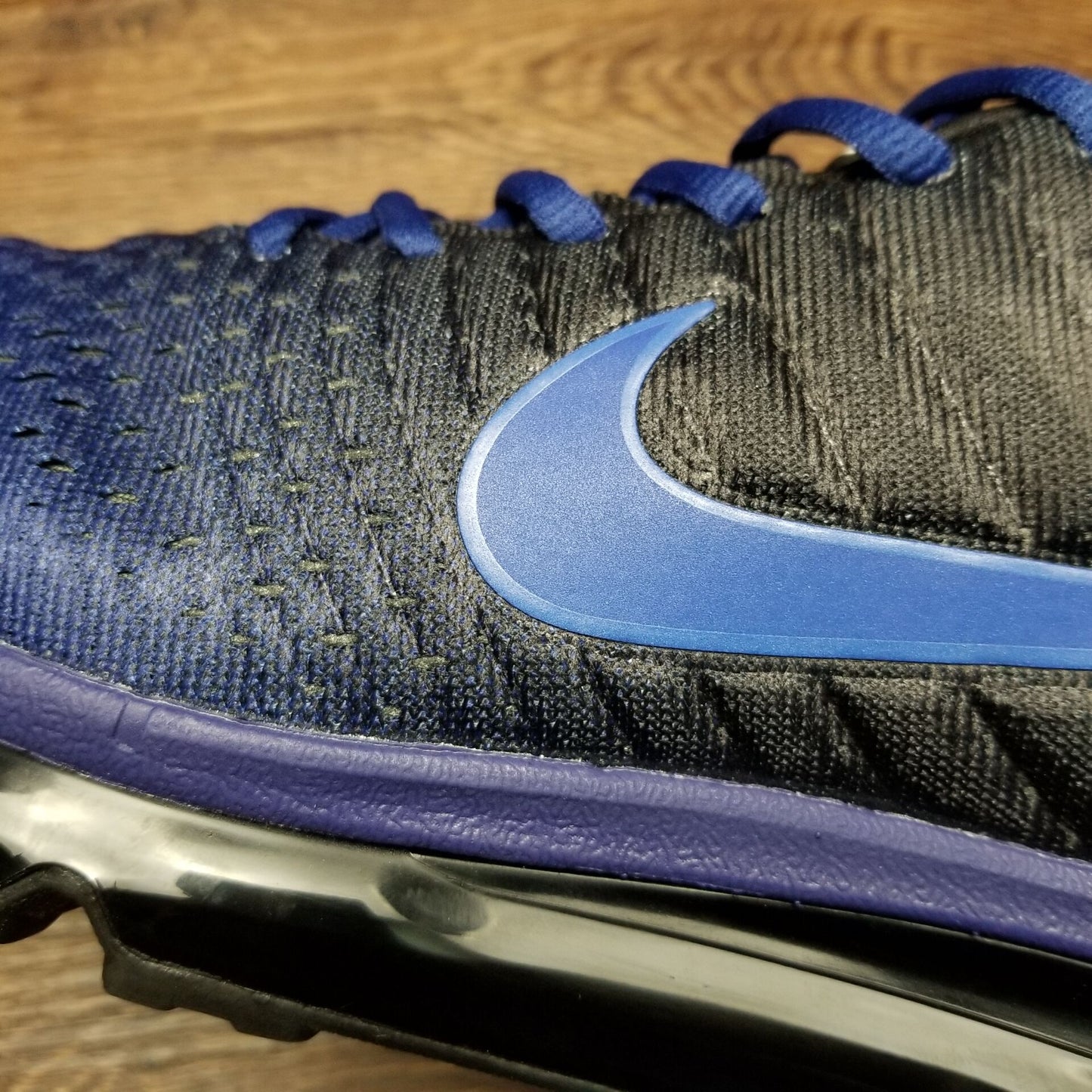 Nike air max 2017.- azules y negras