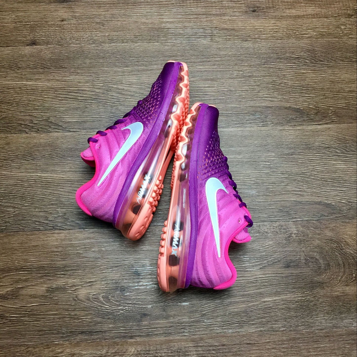 Nike air max 2017.- rosas y moradas