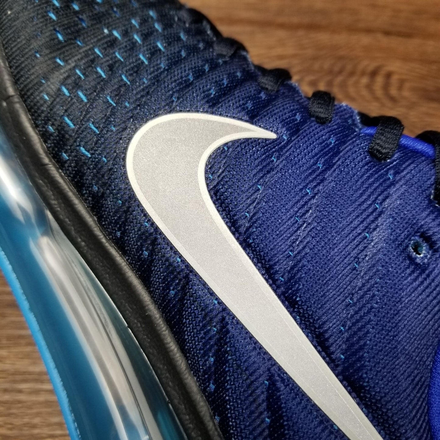 Nike air max 2017.- azules y negras