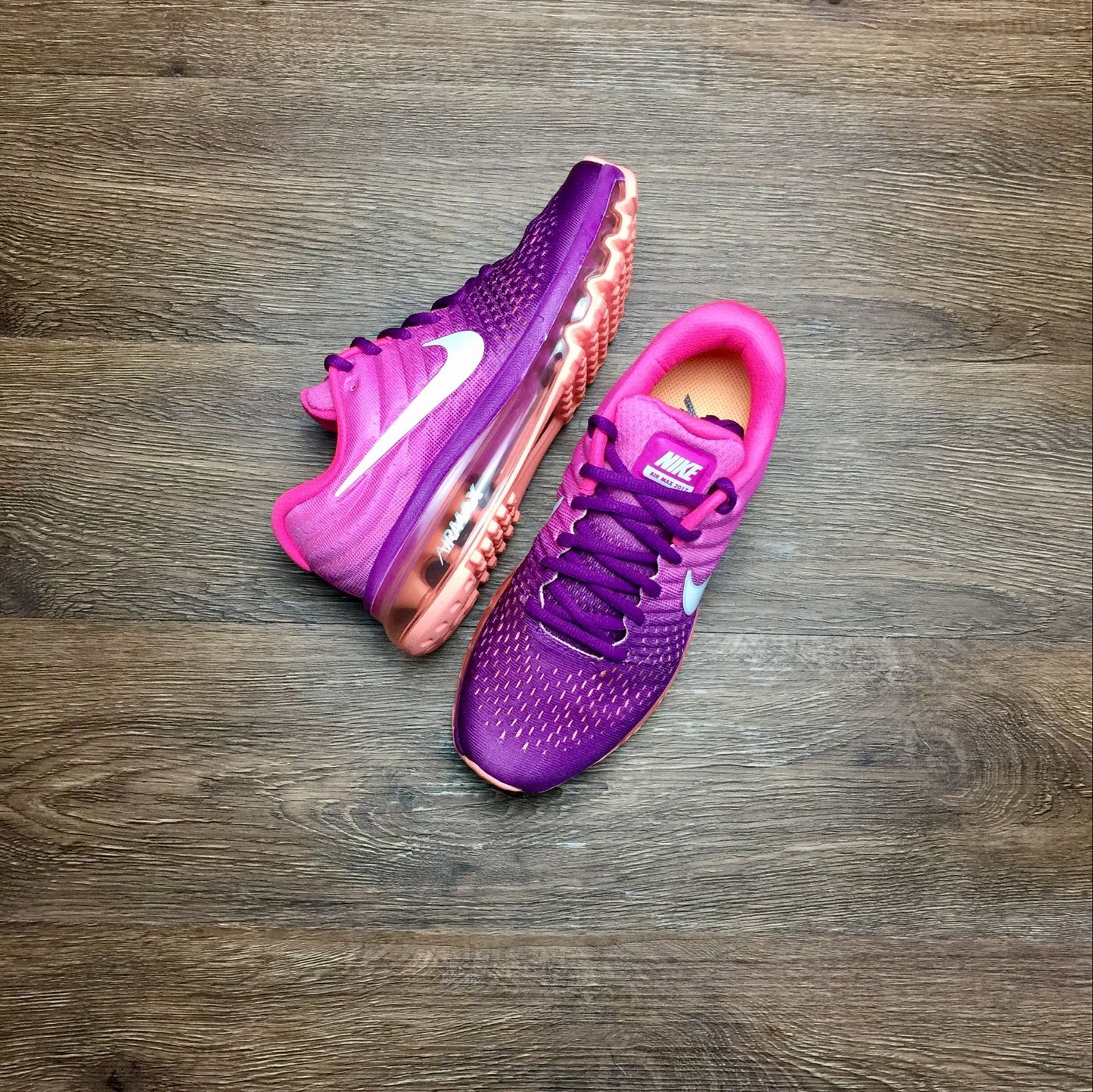 Nike air max 2017.- rosas y moradas