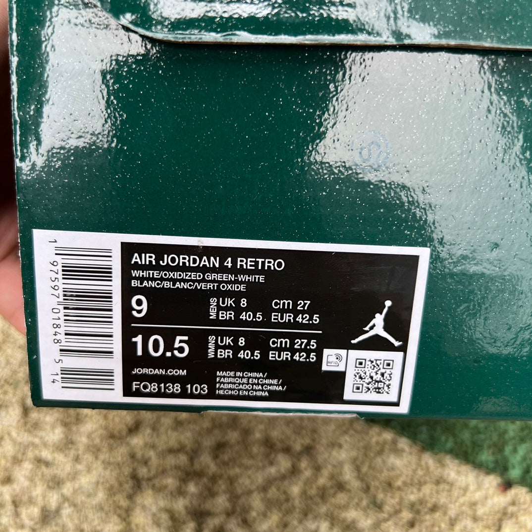 Air Jordan 4 Retro "Verde Oxidado"