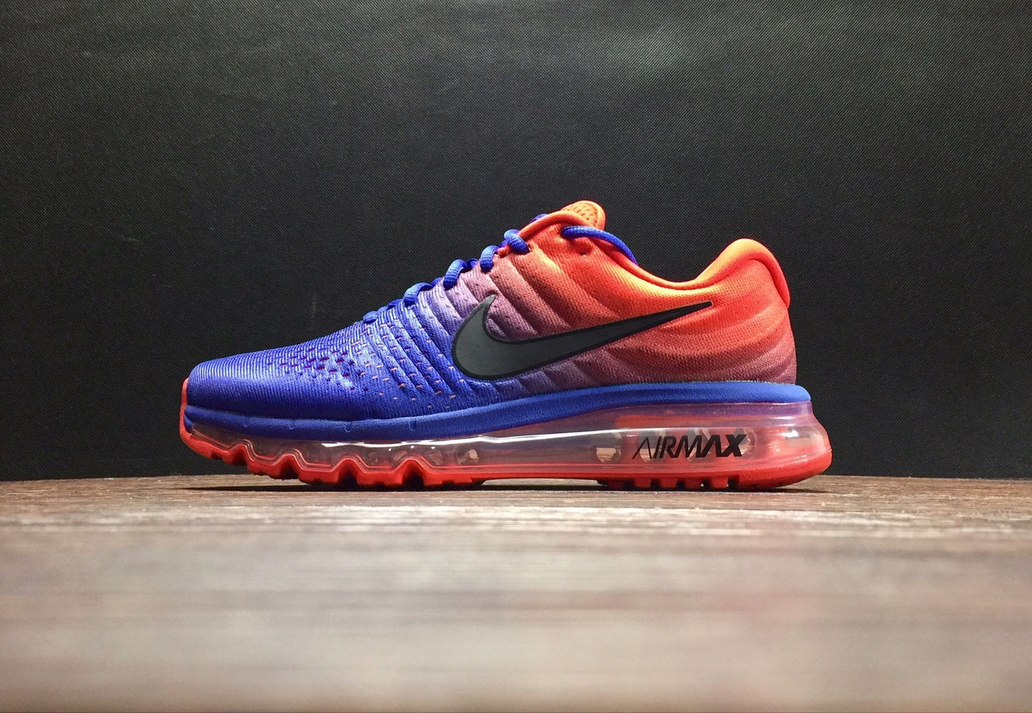 Nike air max 2017.- azules y naranjas