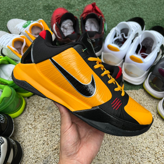 Nike Zoom Kobe 5 Bruce Lee - Negro y Amarillo