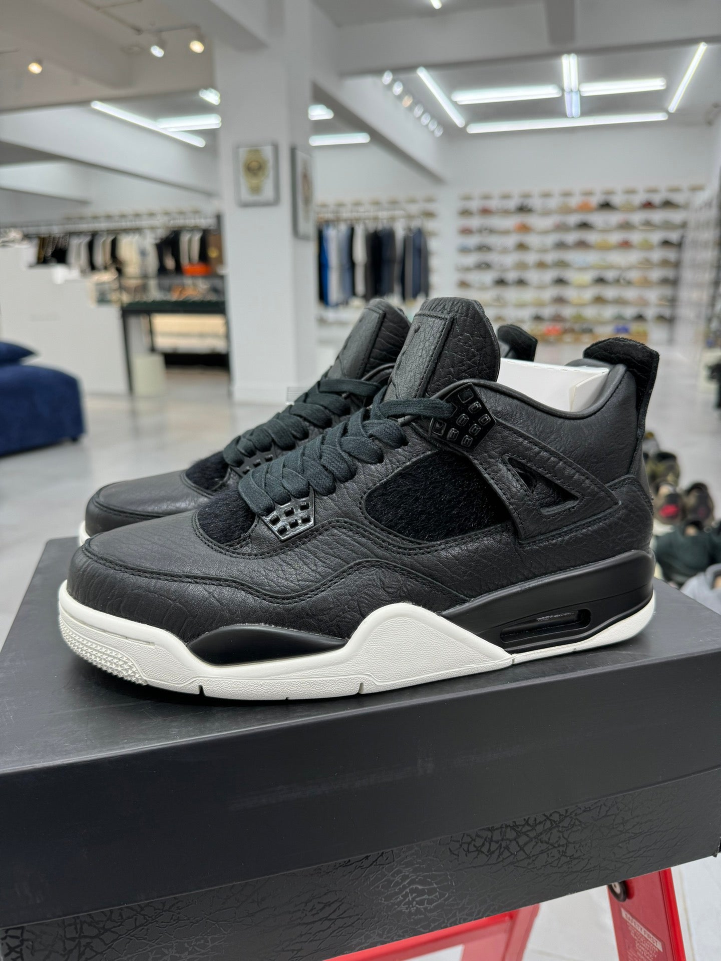 Air Jordan 4 Premium "Pony Hair"