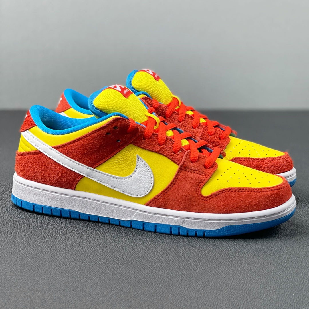 Nike Dunk Low Pro "Bart Simpson" Amarillo/Naranja