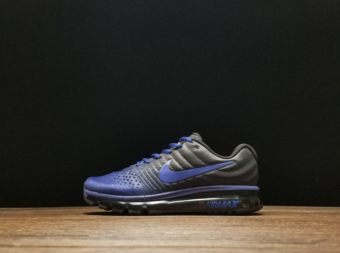 Nike air max 2017.- azules y negras