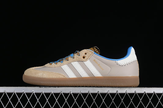 Adidas samba x wales bonner.- beige y blancas