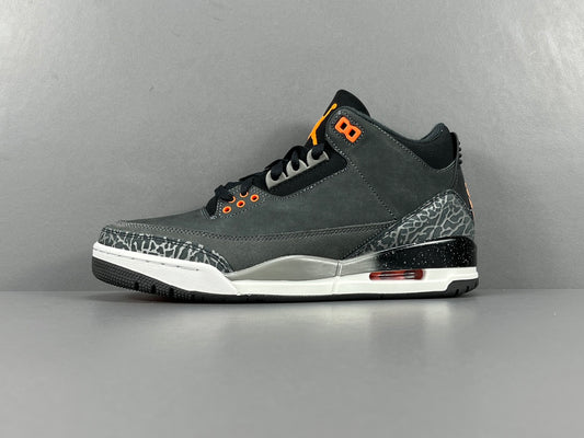 Air Jordan 3 "GOD" Negro y gris