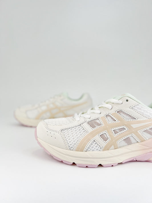 Asics Gel.- blancas y beige