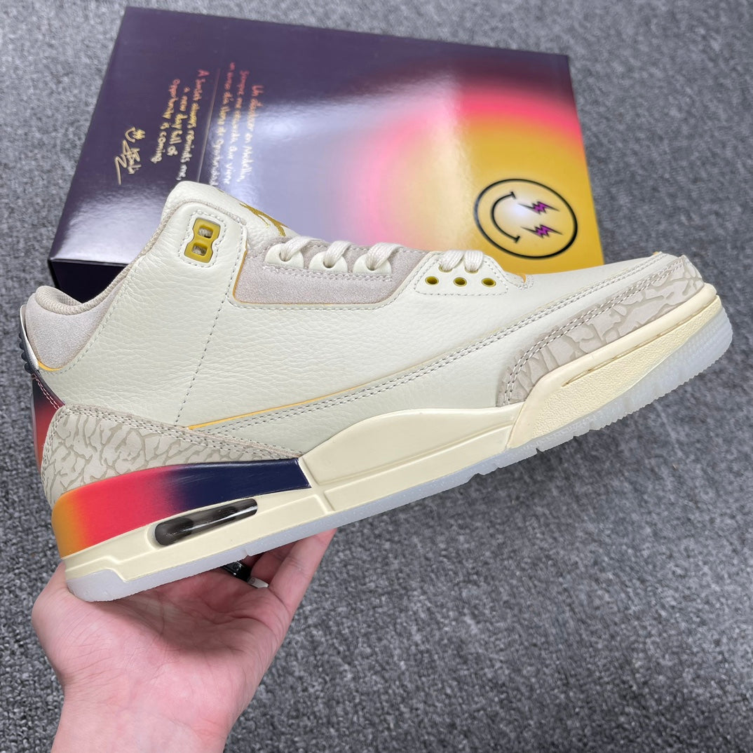 Air Jordan 3 Retro.- J Balvin