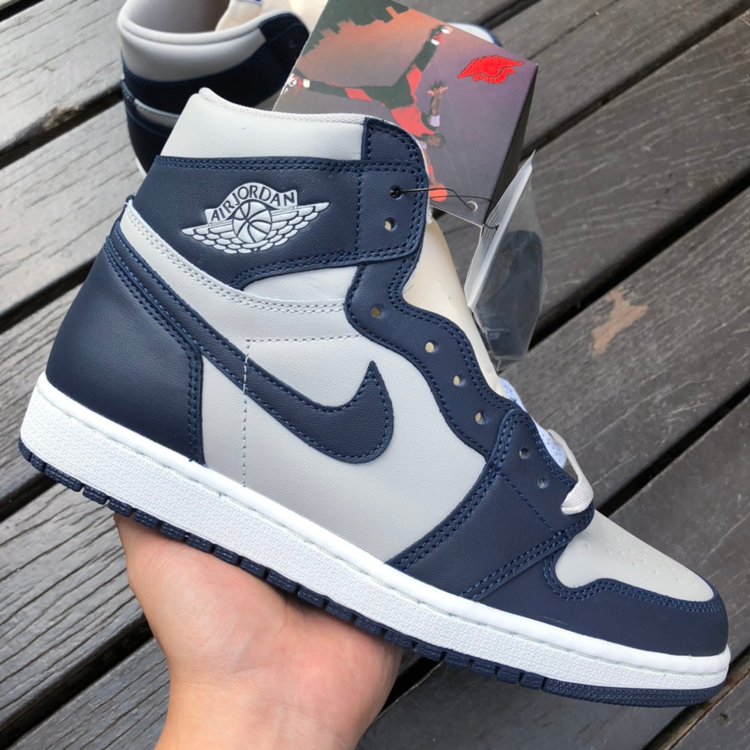 Air Jordan 1 '85 Georgetown.- blanco azul y gris