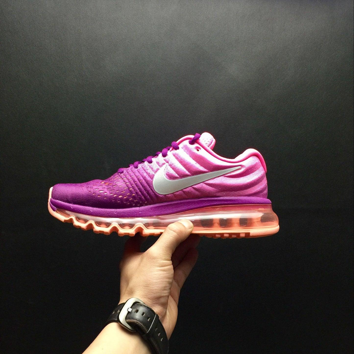 Nike air max 2017.- rosas y moradas