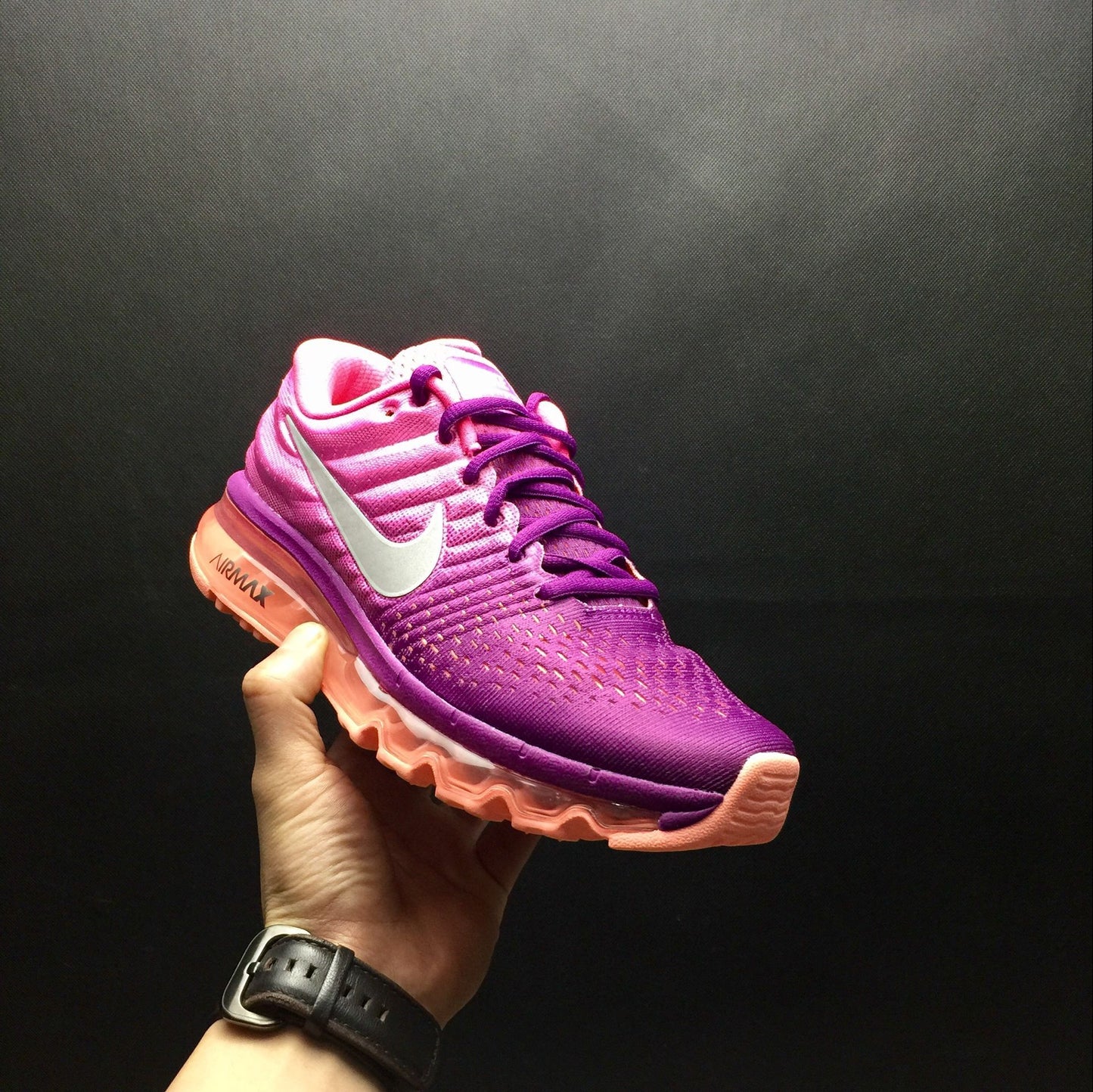 Nike air max 2017.- rosas y moradas