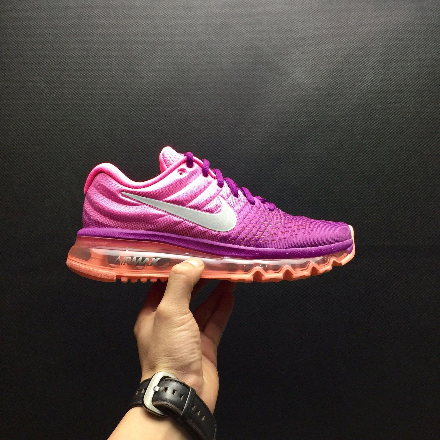 Nike air max 2017.- rosas y moradas