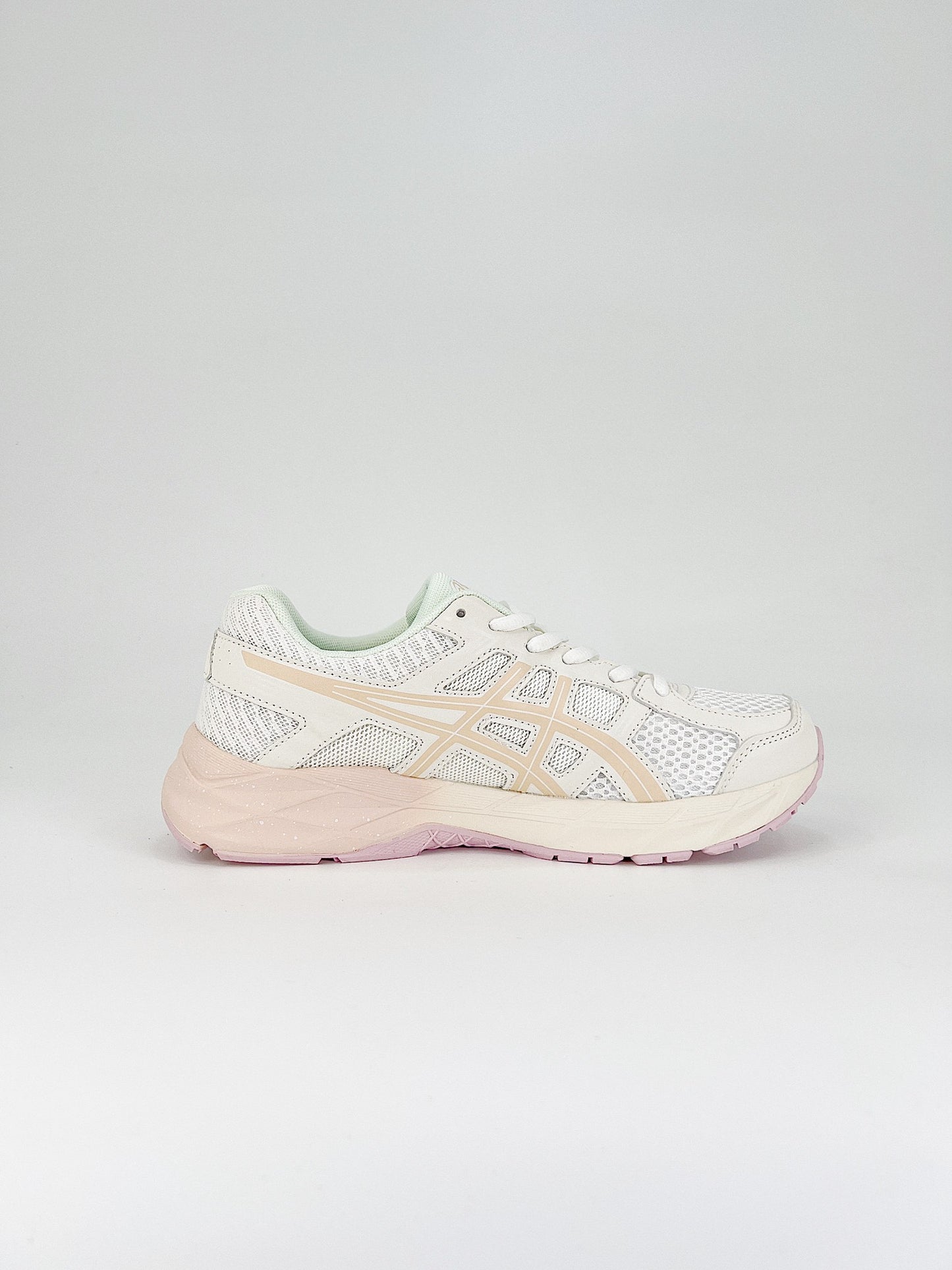 Asics Gel.- blancas y beige