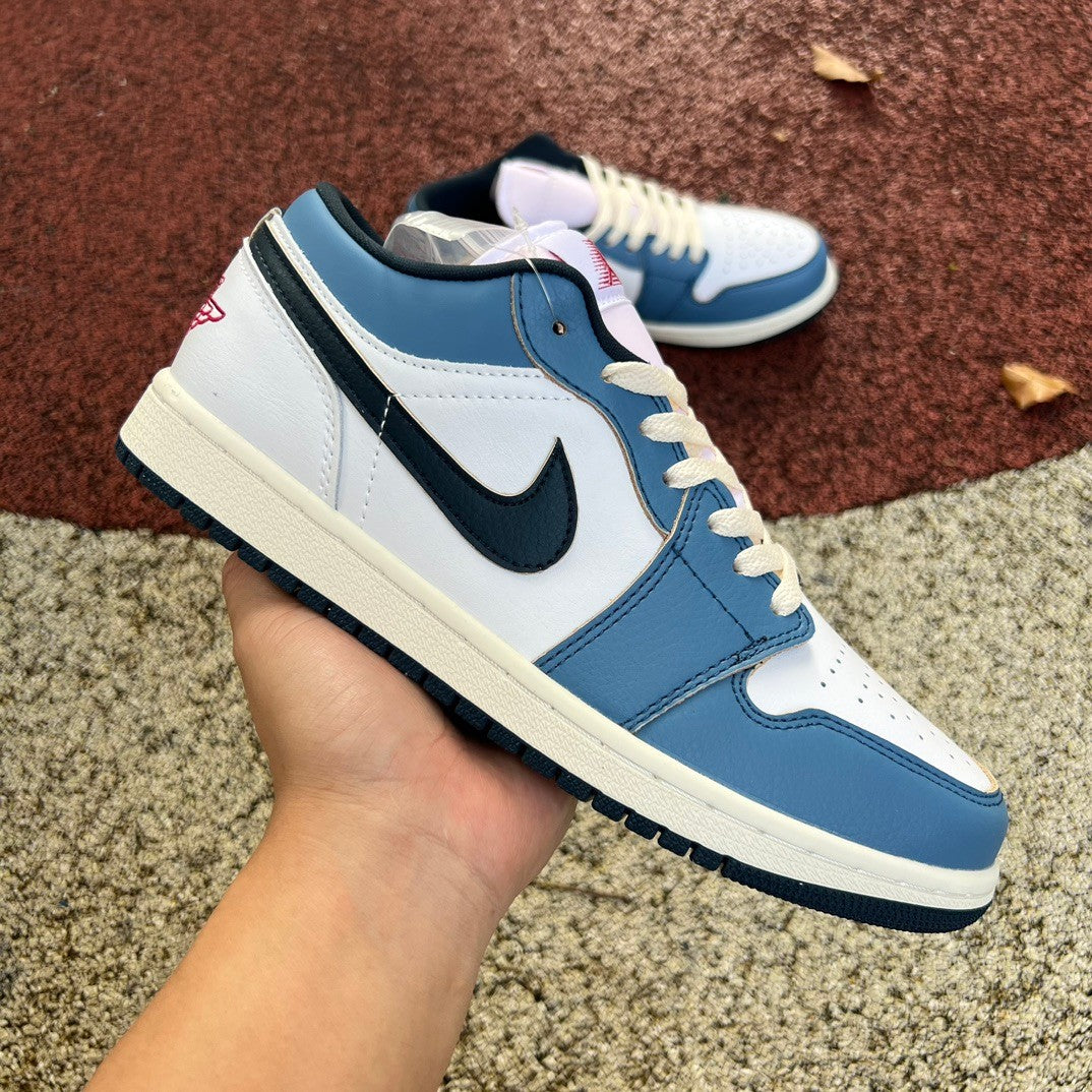 AJ1 Navy Low: Estilo y comodidad