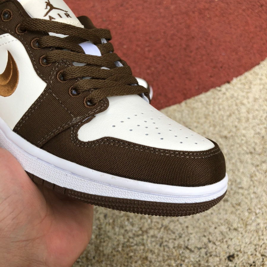 AJ1 Marrón Lona: Estilo casual y chic