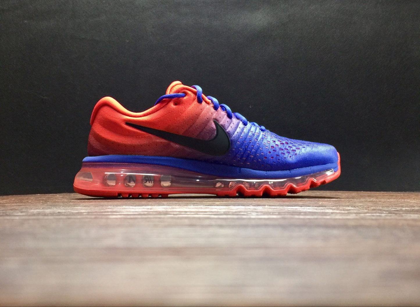 Nike air max 2017.- azules y naranjas