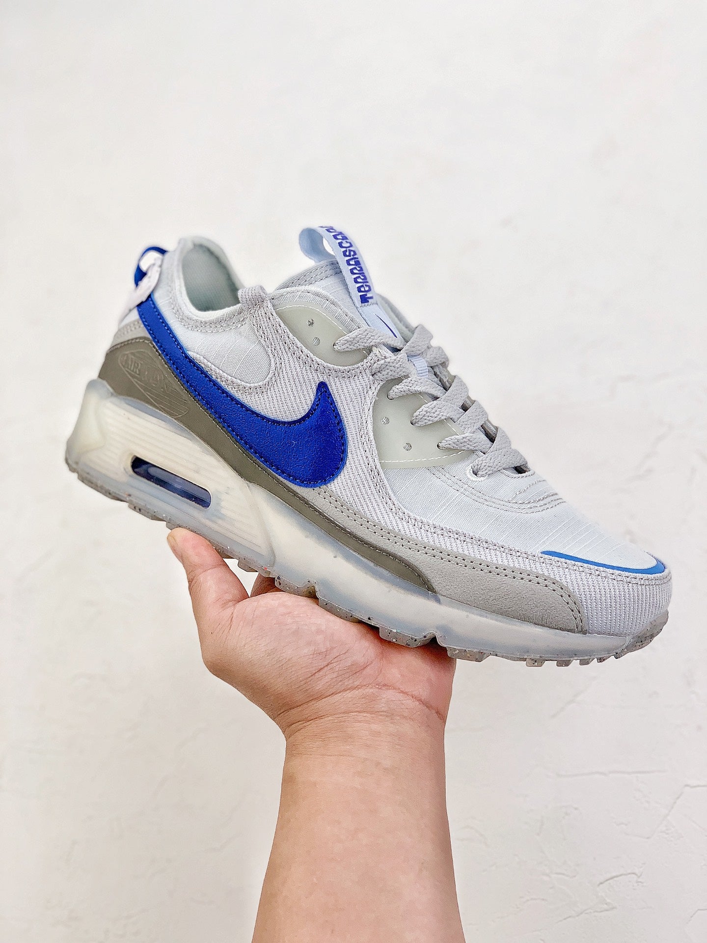 Nike air max 90.- grises y azules