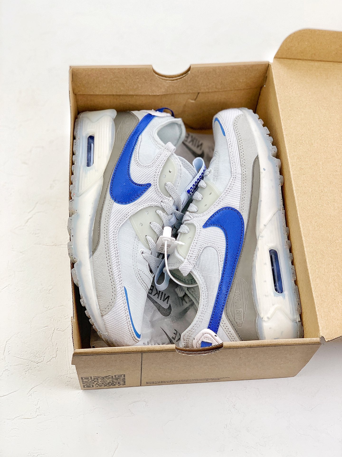 Nike air max 90.- grises y azules