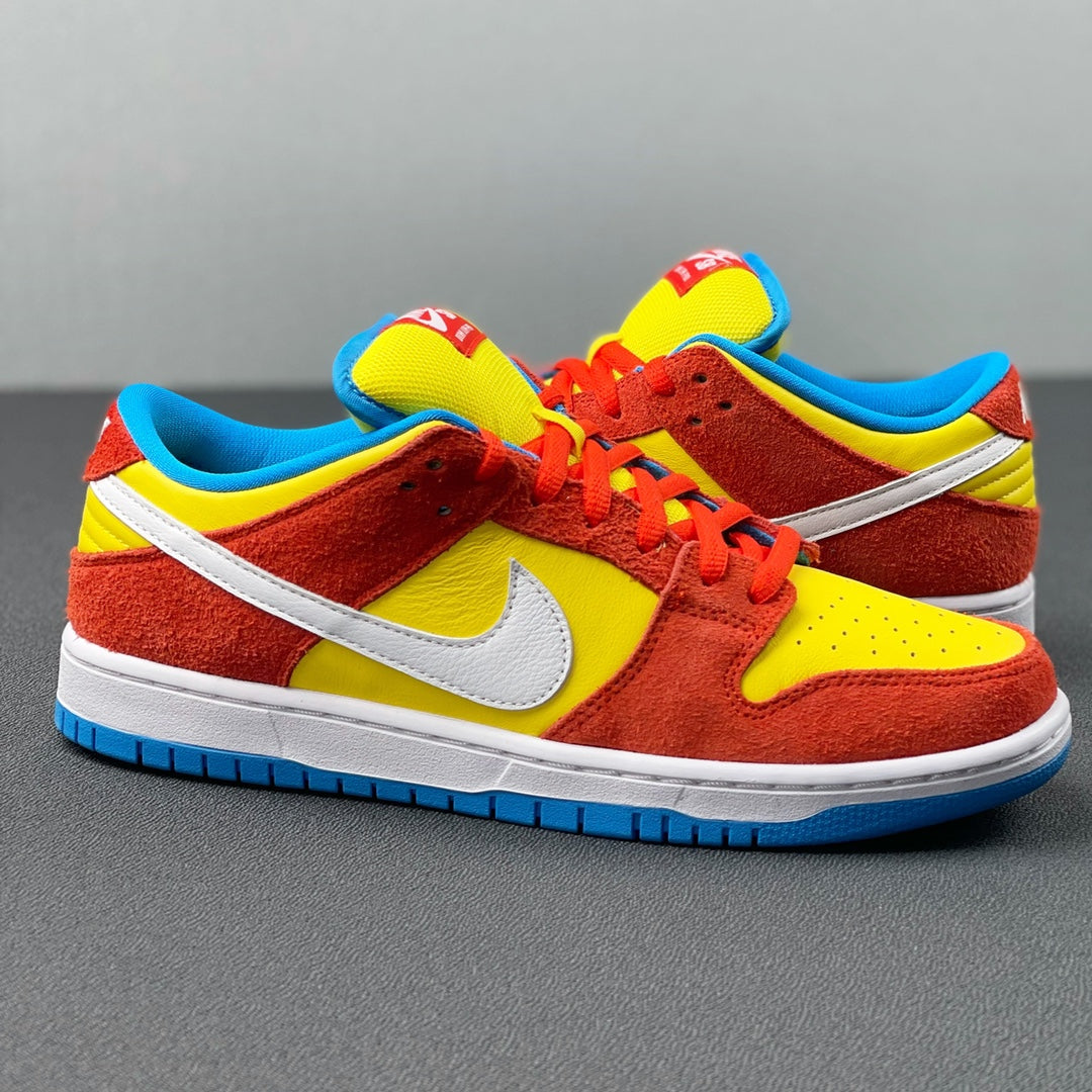 Nike Dunk Low Pro "Bart Simpson" Amarillo/Naranja