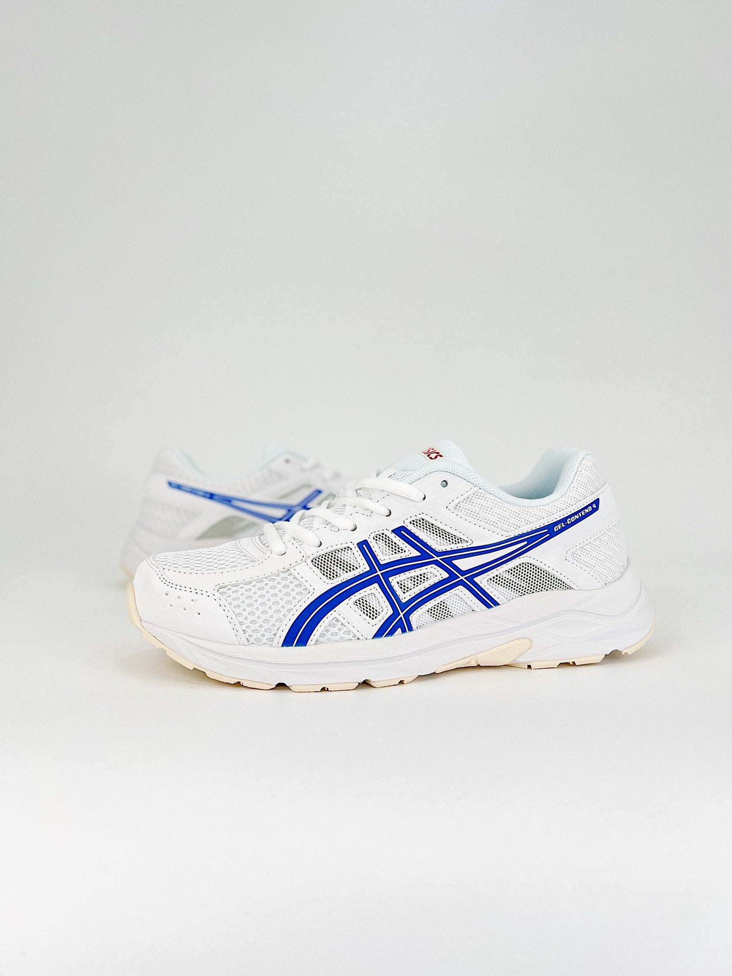 Asics Gel.- blancas y azules