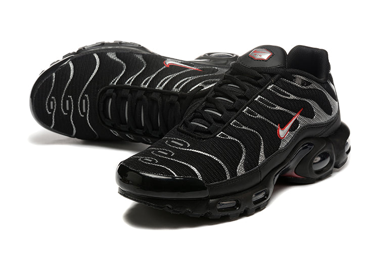 Nike TN - Zapatillas Negras con Rayas Grises