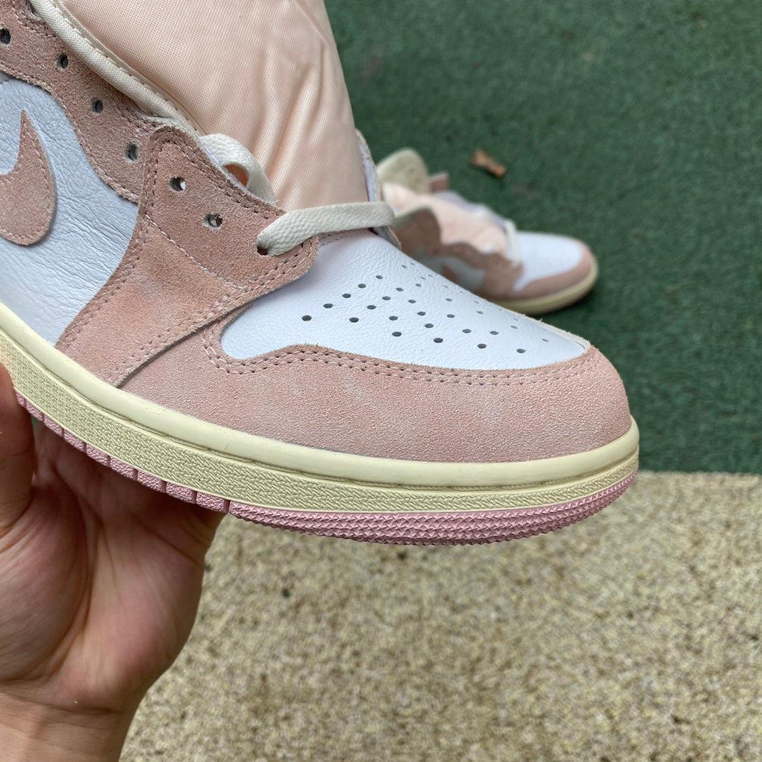 Air Jordan 1 Retro High.- altas rosas y blancas