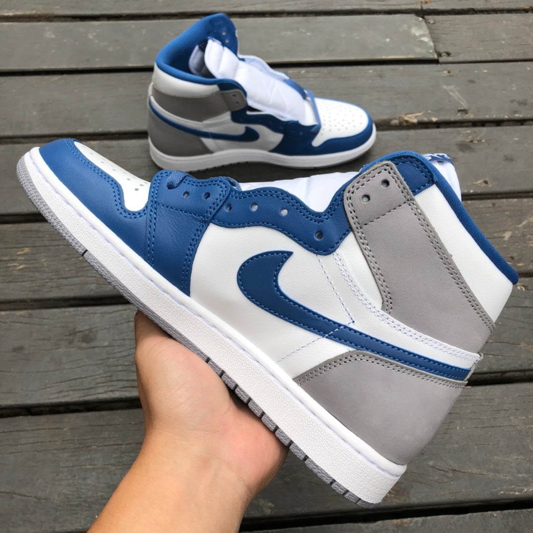 Air Jordan 1 Retro Haze Gris Azul Alto