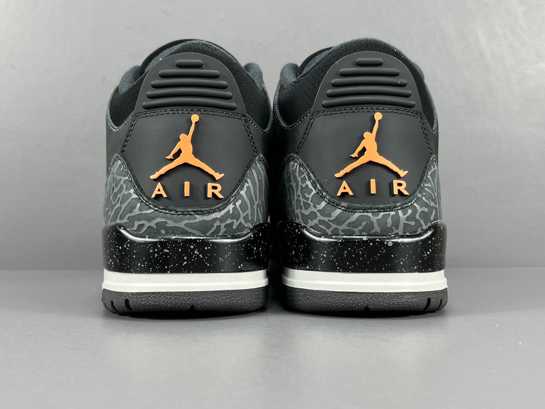 Air Jordan 3 "GOD" Negro y gris