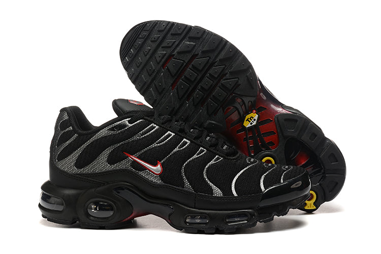 Nike TN - Zapatillas Negras con Rayas Grises