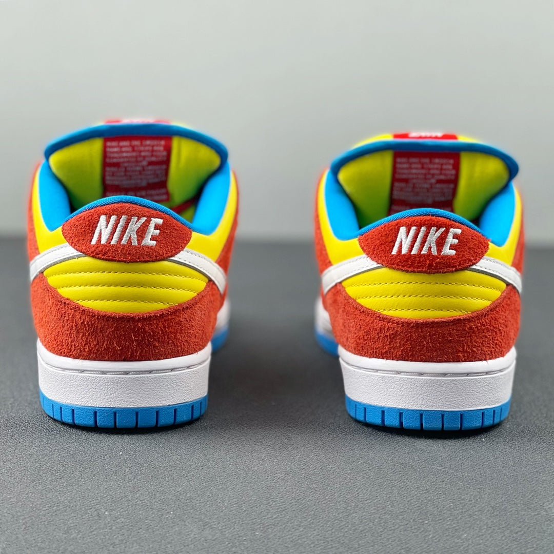 Nike Dunk Low Pro "Bart Simpson" Amarillo/Naranja