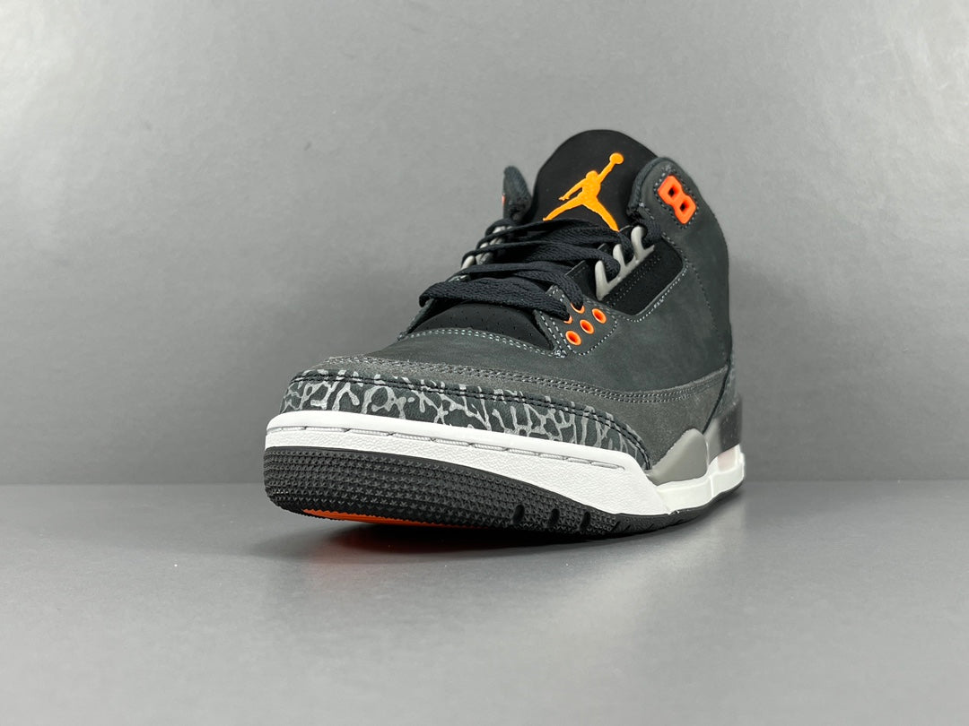 Air Jordan 3 "GOD" Negro y gris