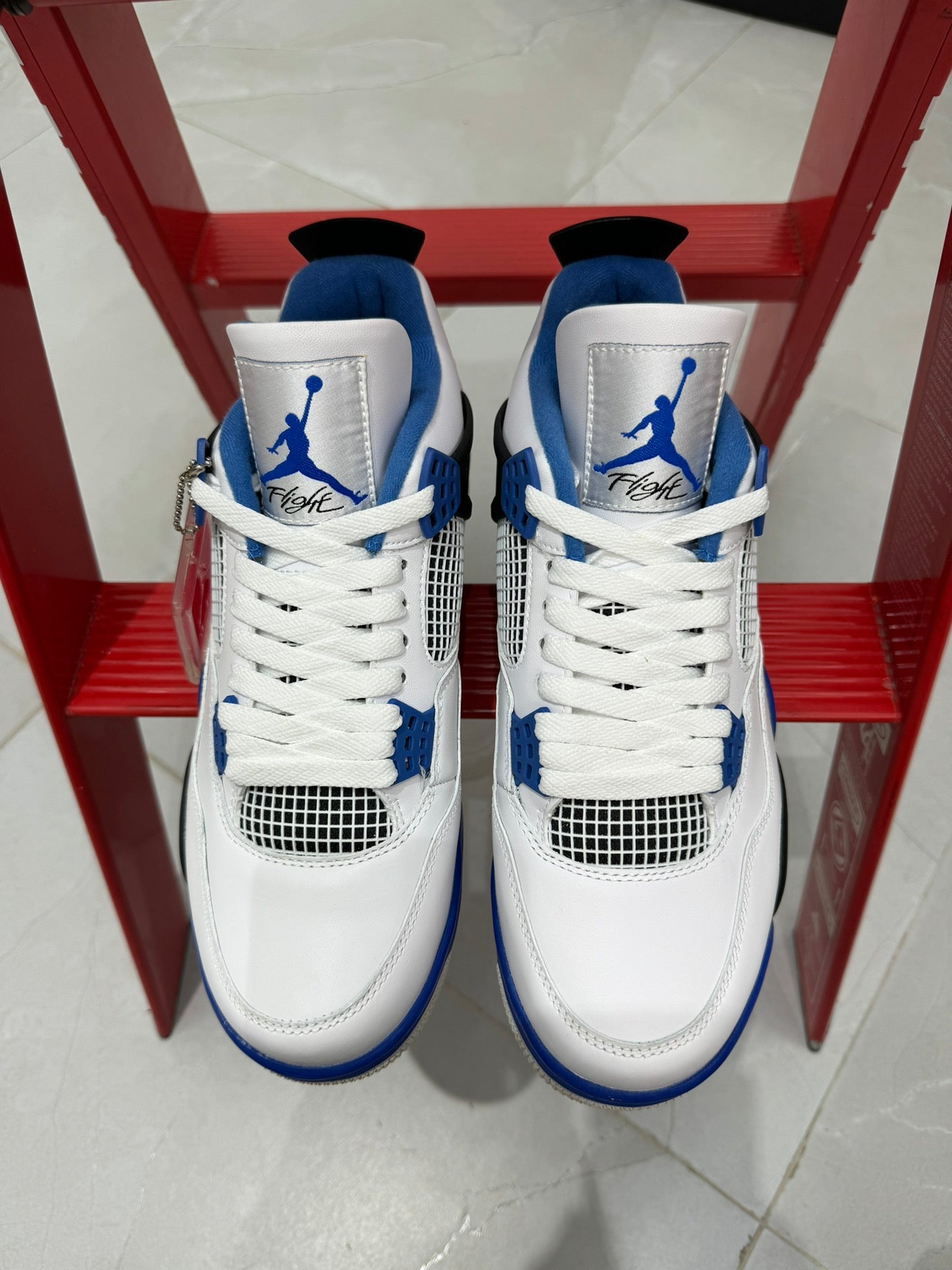 Air Jordan 4 Retro "White and Blue"