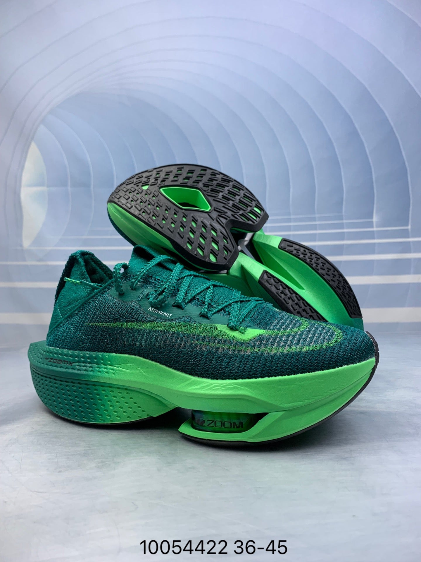 Nike Air Zoom Alphafly NEXT% 2.- verde oscuro