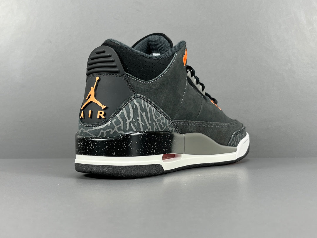 Air Jordan 3 "GOD" Negro y gris