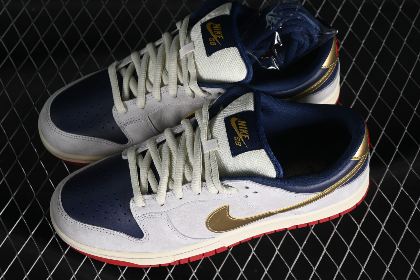 Nike Dunk Low Retro Old Spice Blanco/Azul/dorado