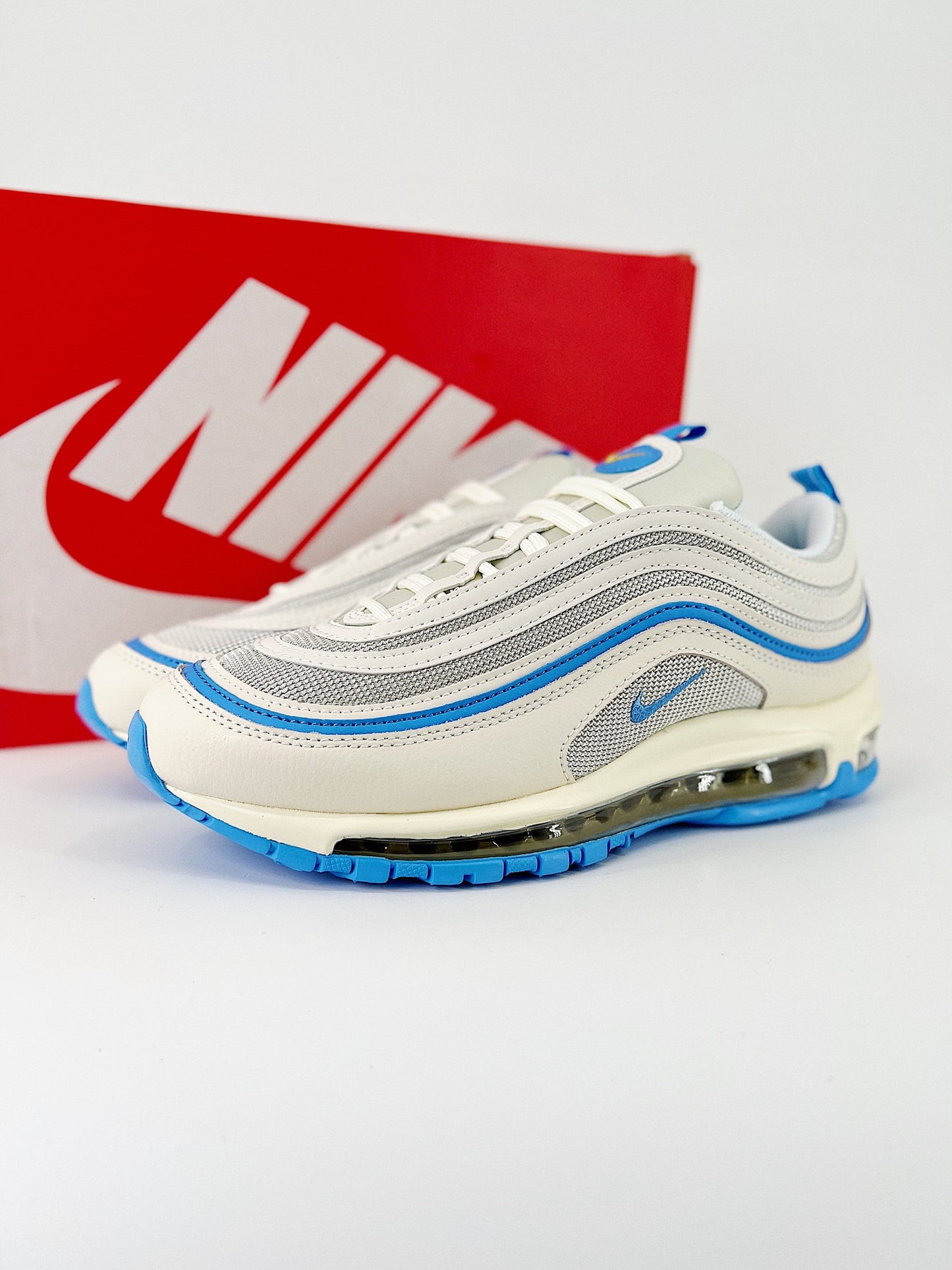 Nike air max 97.- azules y beige