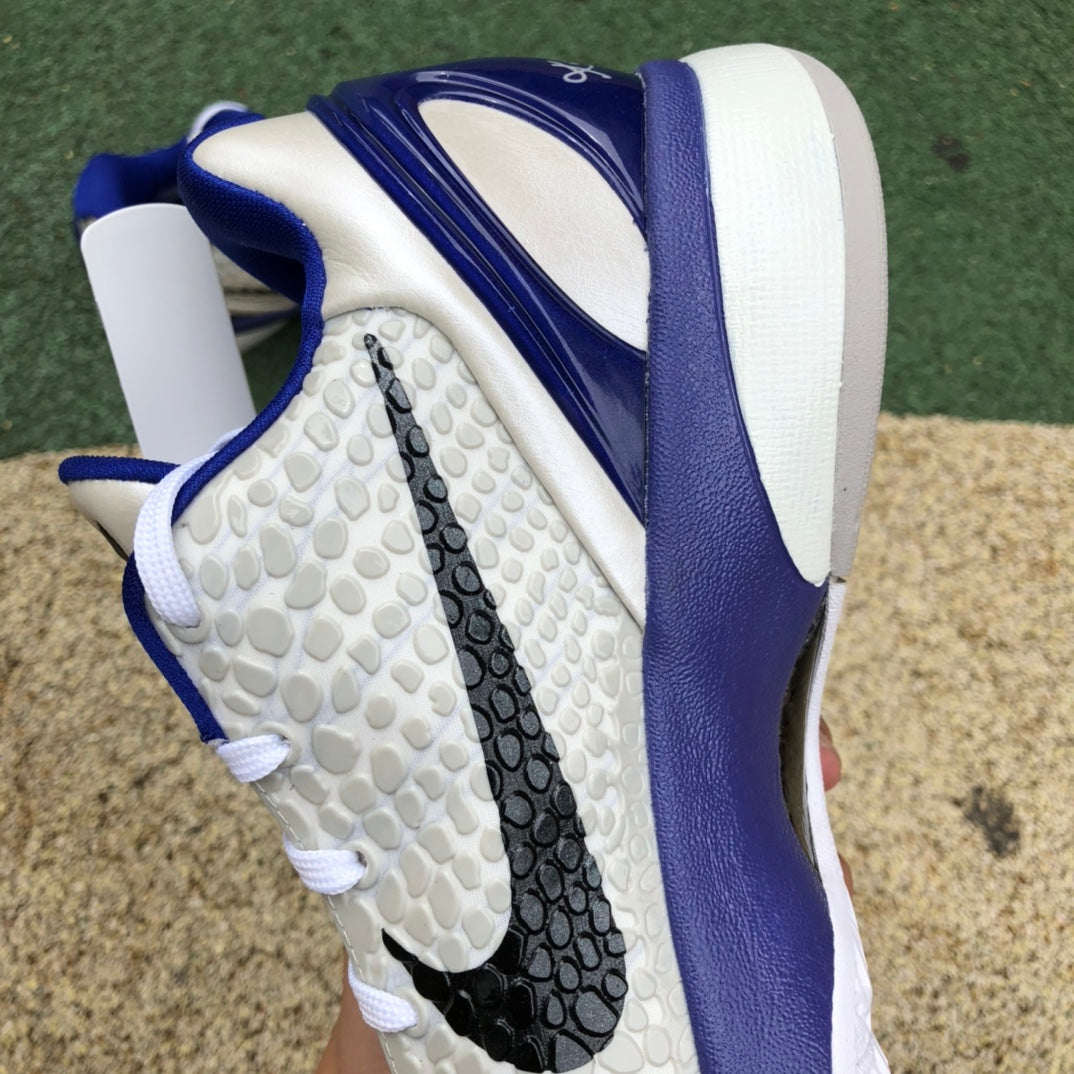 Nike Zoom Kobe 6 Generación.- blanco, negro y azul