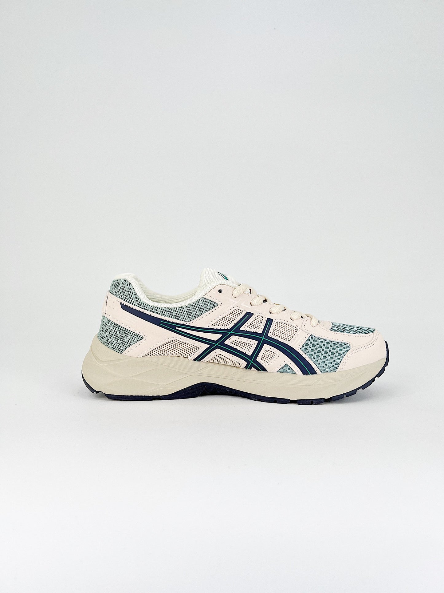 Asics Gel.- blancas, negras y verdes