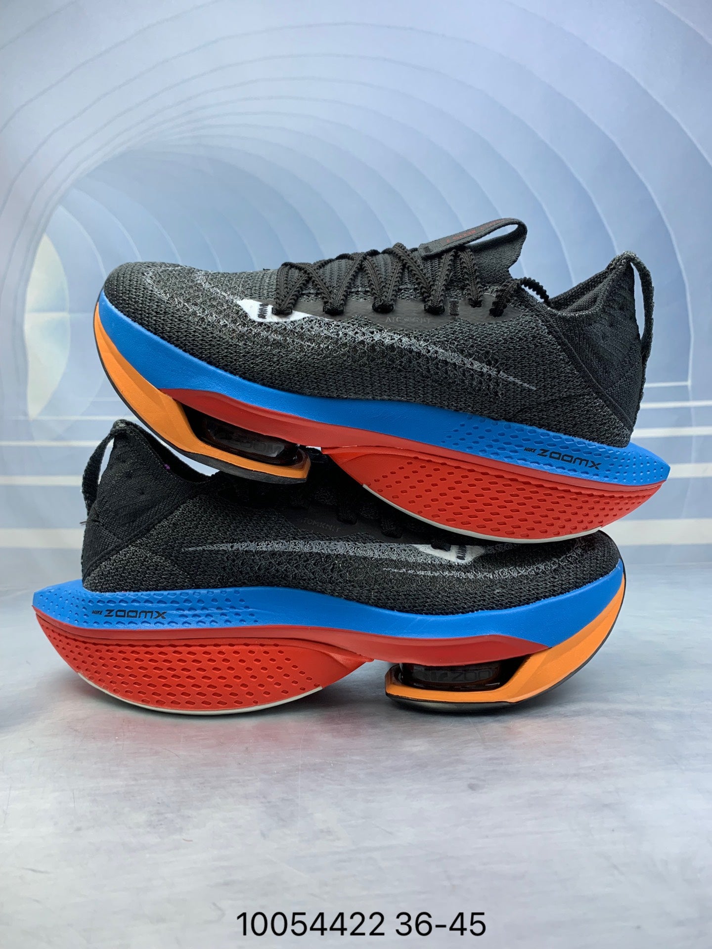 Nike Air Zoom Alphafly NEXT% 2: Negro/Azul/Rojo/Naranja