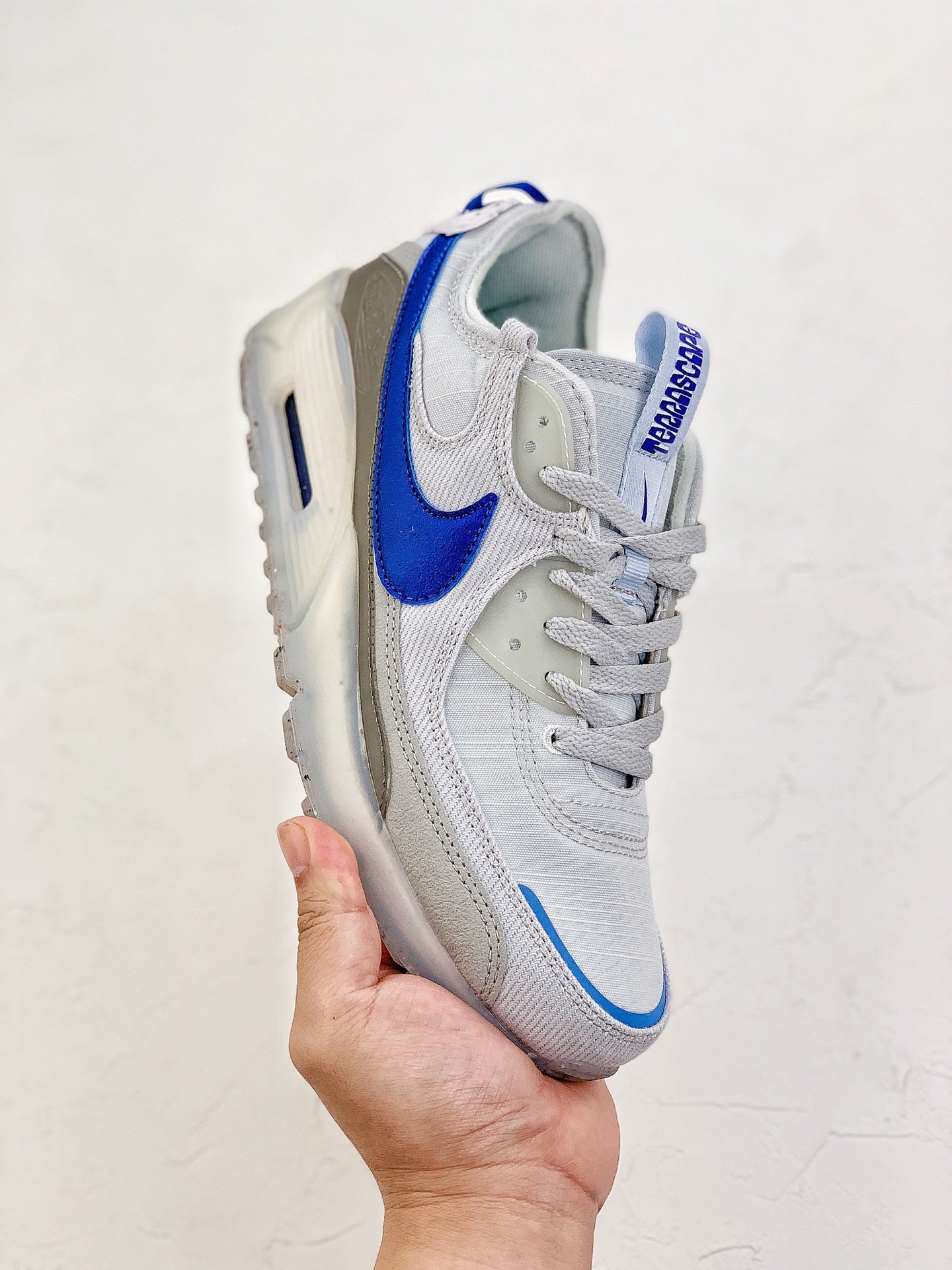 Nike air max 90.- grises y azules