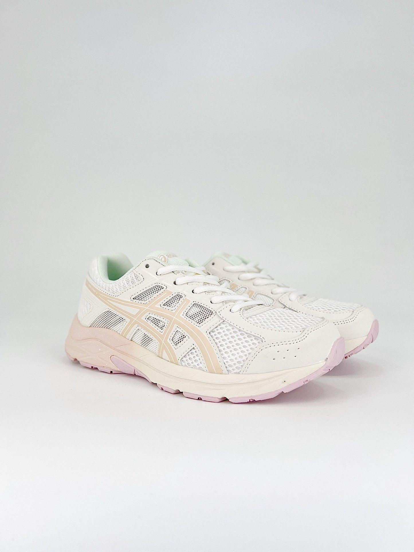 Asics Gel.- blancas y beige