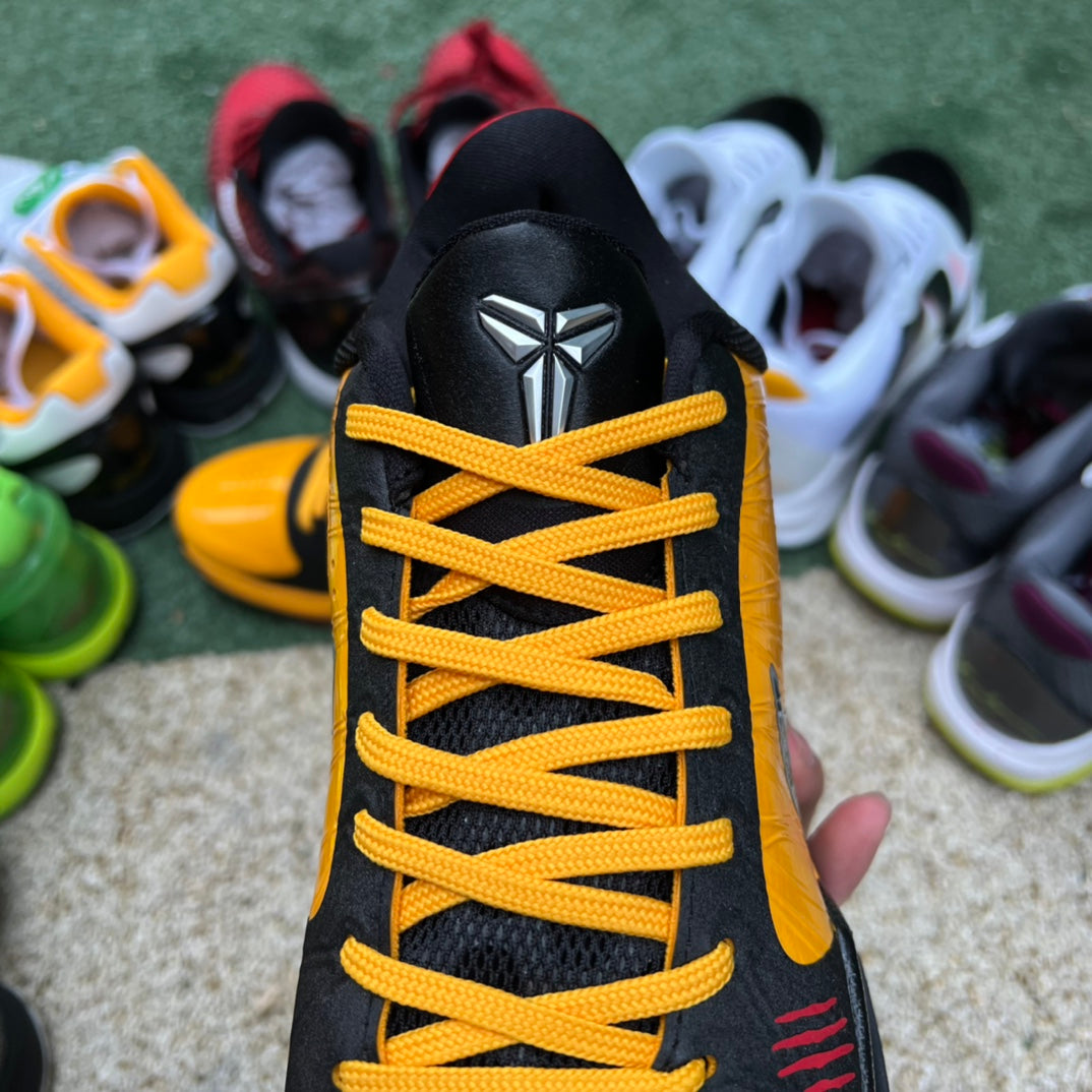 Nike Zoom Kobe 5 Bruce Lee - Negro y Amarillo