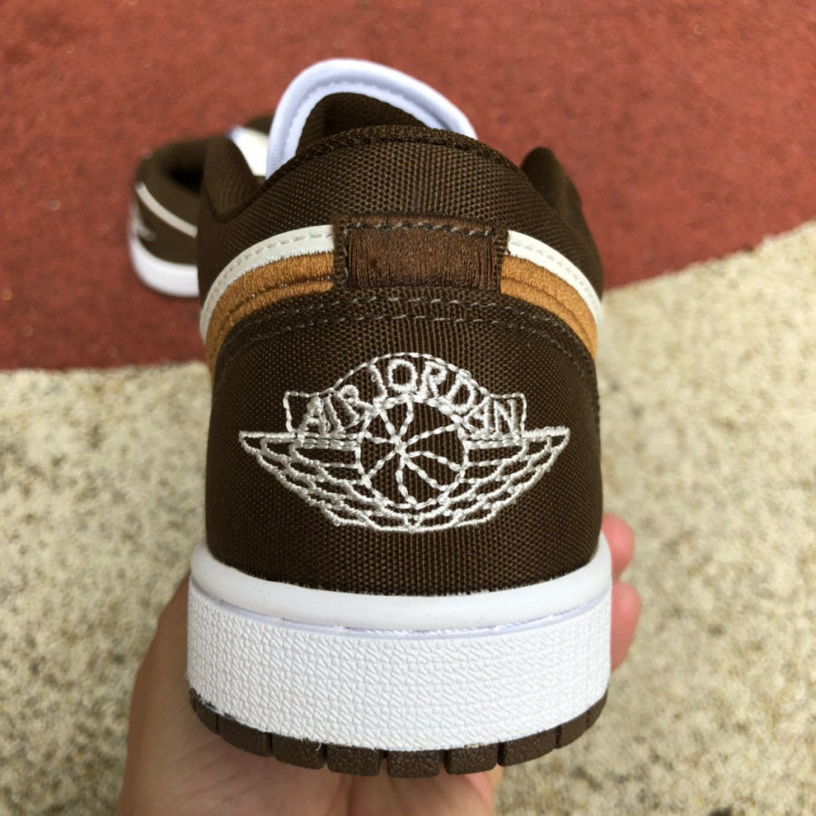 AJ1 Marrón Lona: Estilo casual y chic