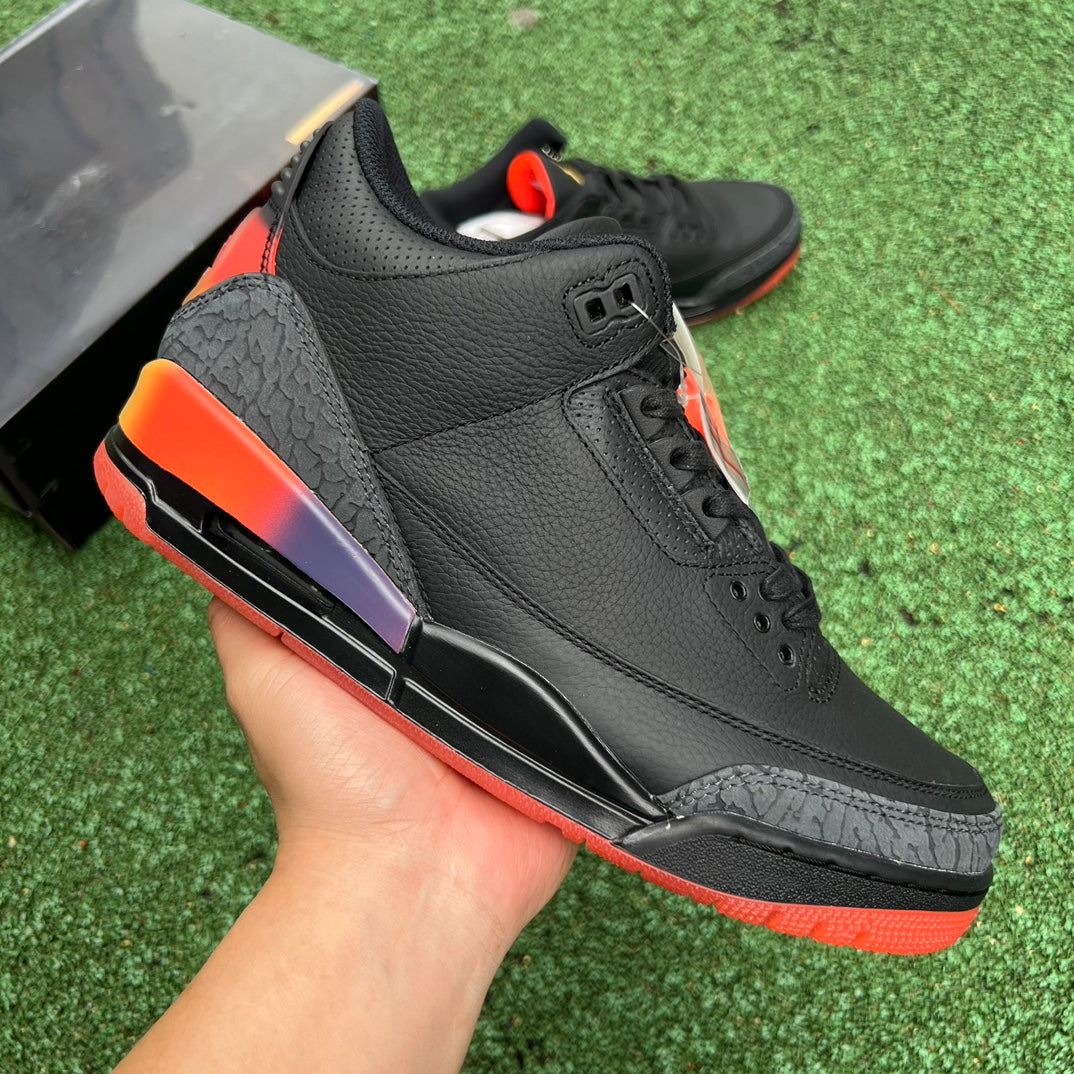 J Balvin x Air Jordan 3.- energía arco iris