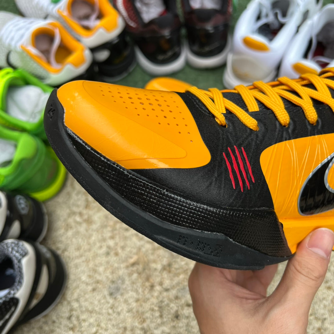 Nike Zoom Kobe 5 Bruce Lee - Negro y Amarillo