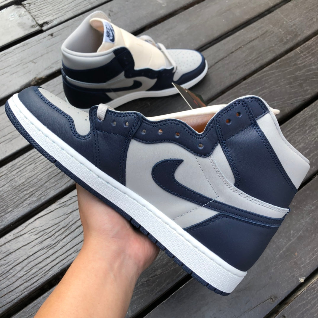 Air Jordan 1 '85 Georgetown.- blanco azul y gris