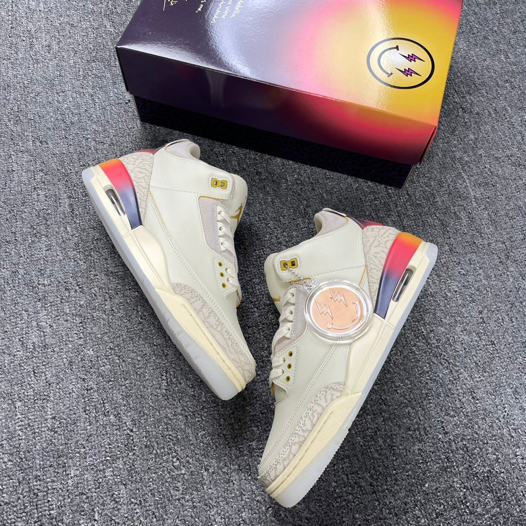 Air Jordan 3 Retro.- J Balvin